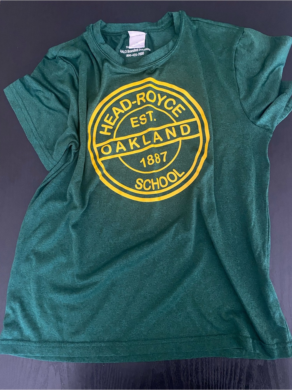 Sport-Tek Head-Royce School Oakland Green Youth Medium M